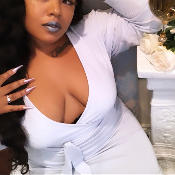 ~Contentment Off-Shoulder Sweater Dress~ - Picture 12 of 12